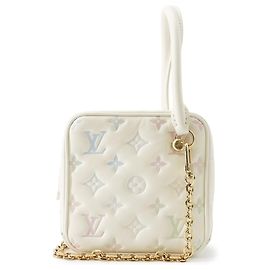 Borsa quadrata con monogramma in rilievo Louis Vuitton M23059