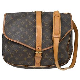 Louis Vuitton Saumur Monogram Canvas 35