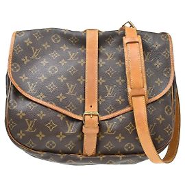Louis Vuitton Saumur Monogram Canvas 35