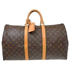 Borsa Keepall Louis Vuitton in tela Monogram 50