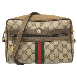 Borsa a tracolla Gucci GG Supreme Sherry