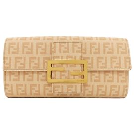 Langer Geldbeutel mit Fendi Zucchino Muster