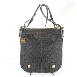 Borsa a tracolla Loewe in tela nera