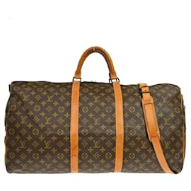 Borsa Louis Vuitton Keepall Bandouliere Monogram Canvas 60
