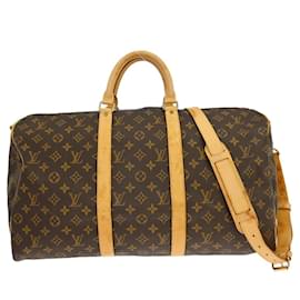 Borsa Louis Vuitton Keepall Bandouliere Monogram Canvas 50