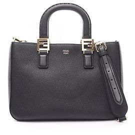 Borsa Tote Fendi FF Small 2-Way Handbag