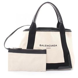 Borsa Tote Balenciaga Navy Cabas S
