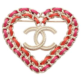 Spilla Chanel Coco Mark Heart