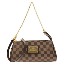 Borsa a Spalla Louis Vuitton Damier Eva