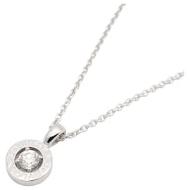 Bulgari Collana in oro bianco 18K Bvlgari con diamanti trasparenti