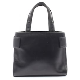 Borsa Tote Prada in pelle nera con logo