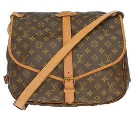 Louis Vuitton Saumur Monogram Canvas 35