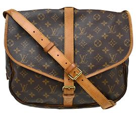 Louis Vuitton Saumur Monogram Canvas 35