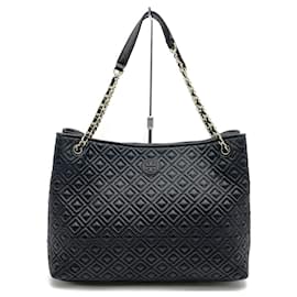 Tory Burch Tragetasche aus schwarzem Leder