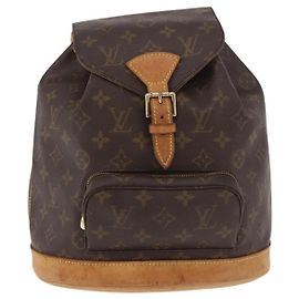 Louis Vuitton Vintage Montsouris Monogram Canvas MM