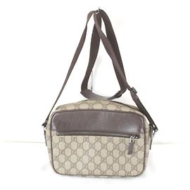 Borsa a Spalla Gucci Beige GG Supreme