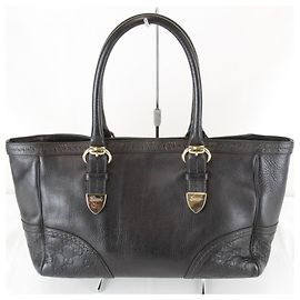 Borsa Tote Gucci Guccissima nera