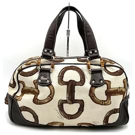 Borsa Tote Gucci Bamboo Horsebit