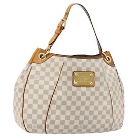 LOUIS VUITTON Borsa a Spalla Damier Azur Galliera PM N55215 LV Auth 183344