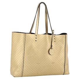 Borsa Tote Mirage BOTTEGA VENETA in pelle Oro Auth 185512