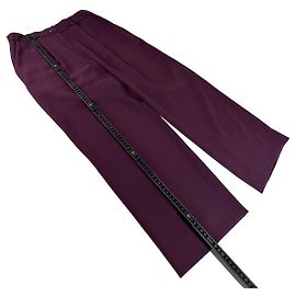 Chloé Calças de alfaiataria vintage Chloe Roxo 40/L