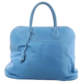 Hermès Borsa HERMES Bolide Relax 45 in Veau Sikkim Azure T:2015