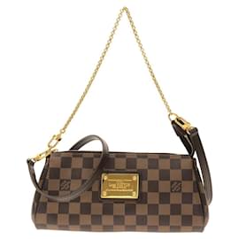Borsa a Spalla Louis Vuitton Damier Eva
