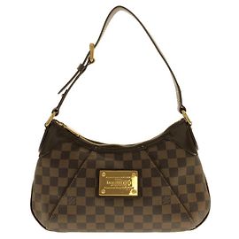 Borsa a tracolla Louis Vuitton Damier Thames PM