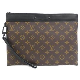 Borsa Louis Vuitton Monogram Macassar Pochette To Go M82079