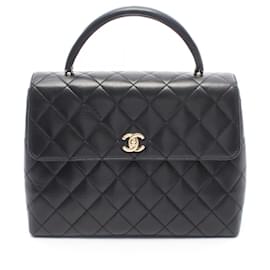 Borsa Chanel Matelassé in agnello nero