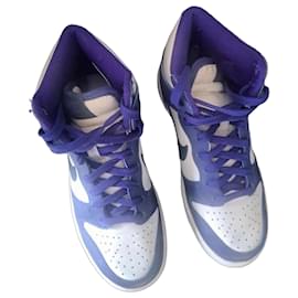 Nike Dunk High Sneakers Bianco Blu