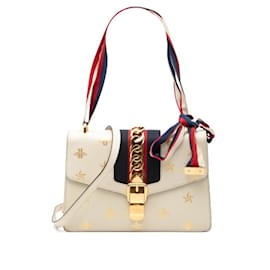 Borsa a Spalla Gucci Sylvie Bee & Star Sherry Line