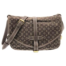 Louis Vuitton Monogram Mini Lin Saumur Schultertasche
