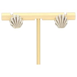 Orecchini Tiffany & Co. in argento sterling con motivo a conchiglia
