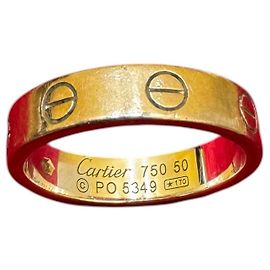 Anello Love Band Cartier in oro bianco 18K