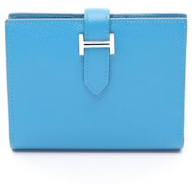 Cartera compacta de dos pliegues Hermès Bearn