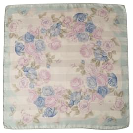 Balenciaga Foulard in seta stampa floreale