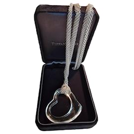 Collana Open Heart Tiffany & Co. in argento e cristallo di rocca
