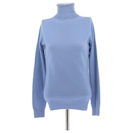 Maglione a collo alto azzurro cielo - Autre Marque