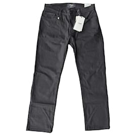 Pantalones Fendi Roma Gold Edition en denim negro