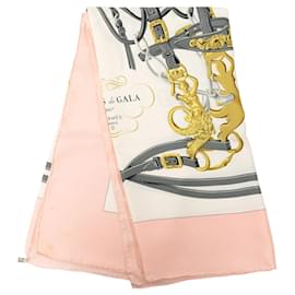 Sciarpa in seta Hermès White Brides de Gala 90