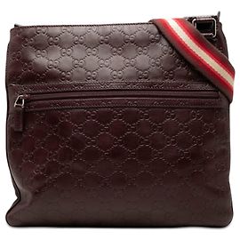 Gucci Rot Guccissima Web Crossbody