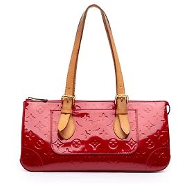 Louis Vuitton Rot Monogram Vernis Rosewood Avenue
