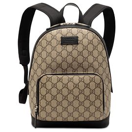 Gucci Rucksack Beige Small GG Supreme Eden Day