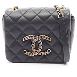 Borsa a mano in pelle matelassé Chanel