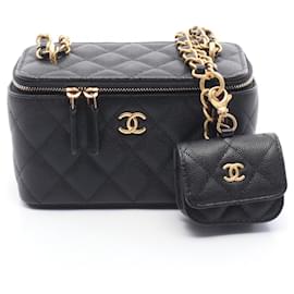 Borsa a tracolla vanity Chanel Matelassé
