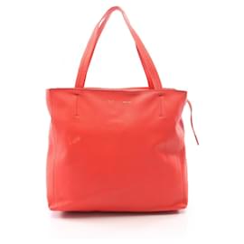 Celine Horizontal Cabas Small Red Tote Bag Tasche - Céline