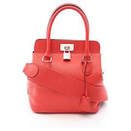 Hermes Toolbox 20 Rouge Pivoine Handtasche - Hermès
