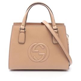 Borsa a 2 vie Gucci Soho Interlocking G