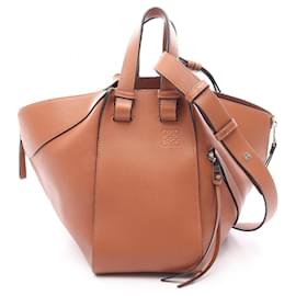 Bolso de mano Loewe Hammock Small 2-Way de piel
